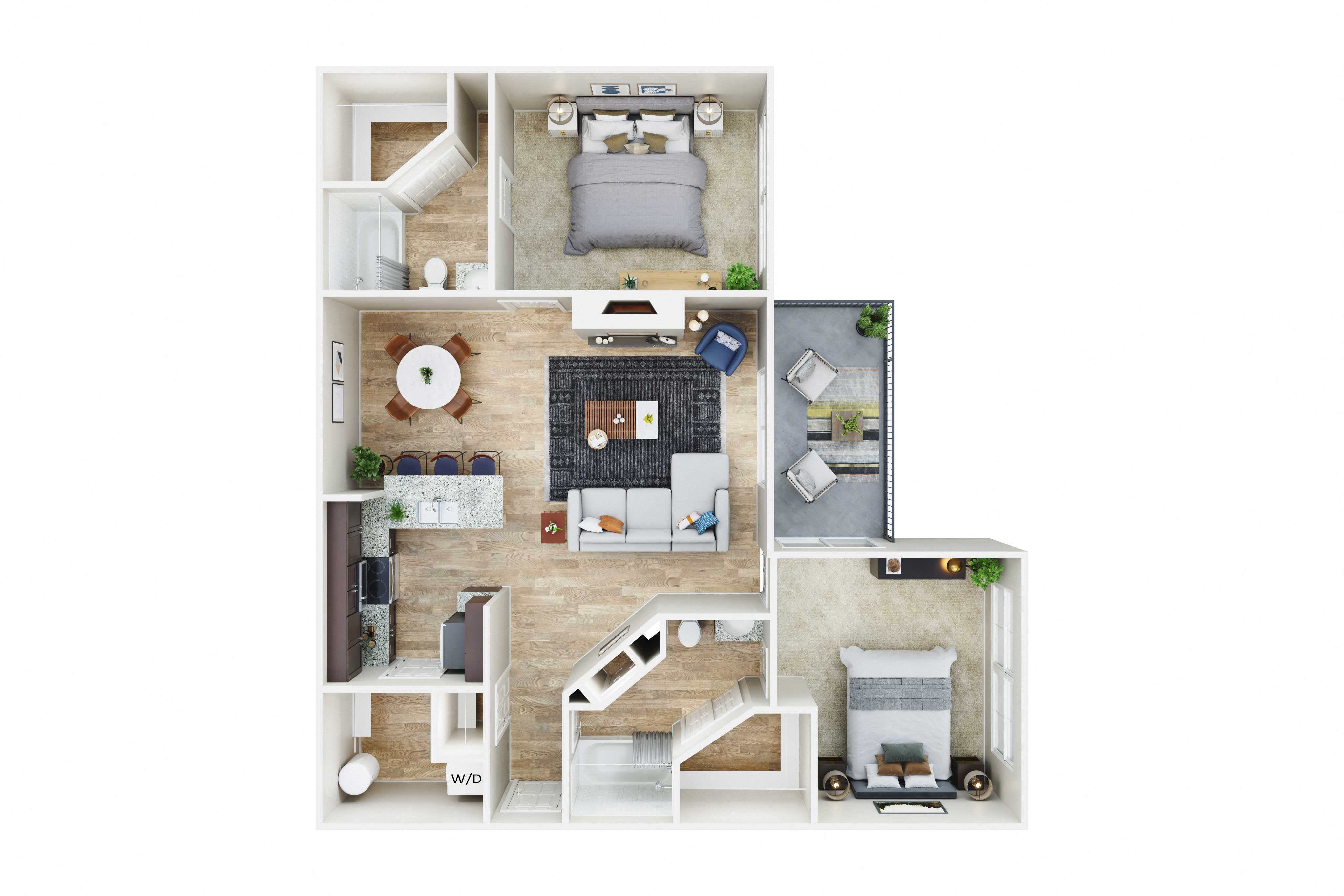 B2B floor plan
